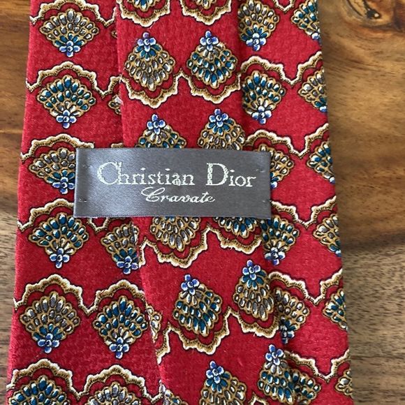 Christian Dior Cravate Silk Tie - Picture 5 of 5